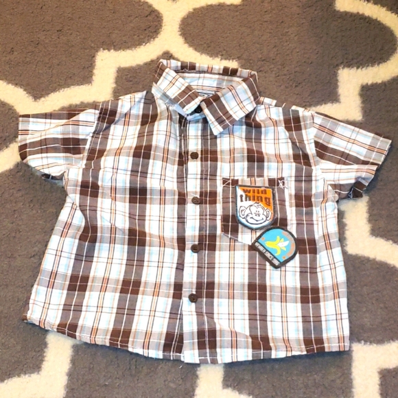 Little Rebels Button Down Shirt - Picture 1 of 2